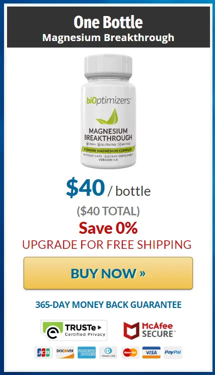 Bioptimizers Magnesium 1 Bottle